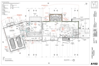 A102: Upper Level Floorplan